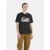 Marmot Wm's Coastal Tee SS Black/Multi Black/Multi L