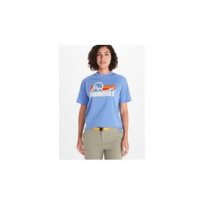 Marmot Wm's Coastal Tee SS Getaway Blue
