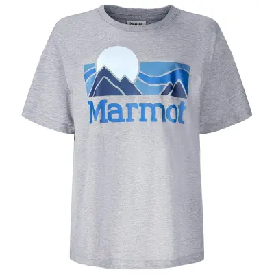 Marmot Wm's Coastal Tee SS Grey Heather - XL