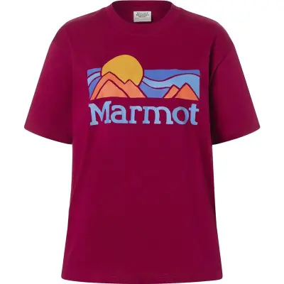 Marmot Wm's Coastal Tee SS Red Mulberry Red Mulberry S