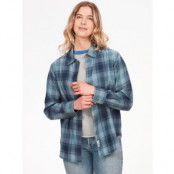 Marmot Wm's Fairfax Lt Weight Novelty Flannel Arctic Navy