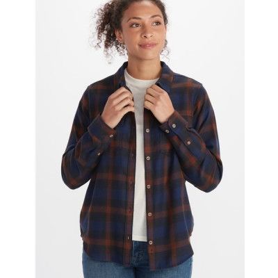 Marmot Wm's Fairfax Midweight Flannel Arctic Navy