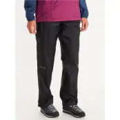 Marmot Wm'S Precip Eco Full Zip Pant Black Black L