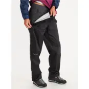 Marmot Wm's PreCip Eco Full Zip Pant Short Black Black L