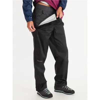 Marmot Wm's PreCip Eco Full Zip Pant Short Black - M