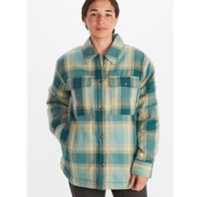 Marmot Wm's Ridgefield Sherpa Lined Flannel Jacket
