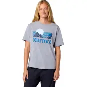 Marmot Women's Coastal Tee  Grey Heather