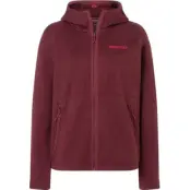 Marmot Women's Drop Line Full Zip Hoody Acai Berry Heather