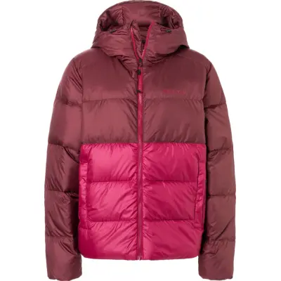 Marmot Women's Guides Down Hoody Acai Berry/Red Mulberry