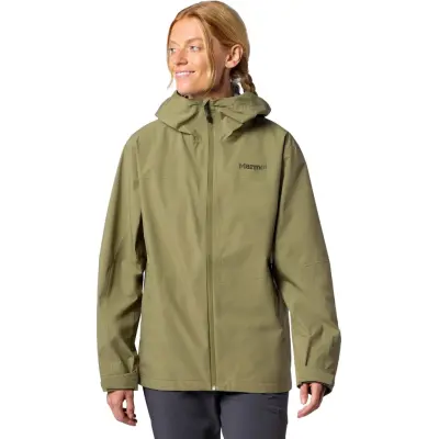 Marmot Women's Precip Evo Flex Jacket Olive Grove