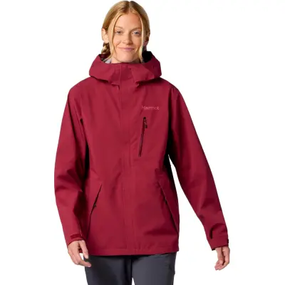 Marmot Women's Precip Evo Pro Jacket Cosmos Red
