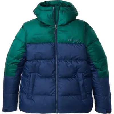 Marmot W's Guides Down Hoody Arctic Navy/Botanical Garden
