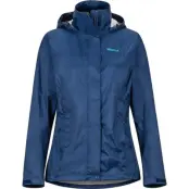 Marmot W's PreCip Eco Jacket Arctic Navy