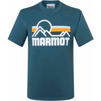 Marmot Men's Coastal Tee Short Sleeve Dusty Teal