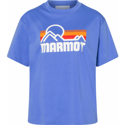 Marmot Women's Coastal Tee Short Sleeve Getaway Blue