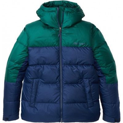 Marmot Women's Guides Down Hoody Arctic Navy/Botanical Garden