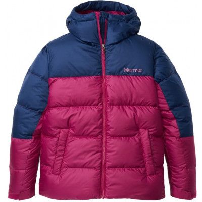 Marmot Women's Guides Down Hoody Wild Rose/Arctic Navy