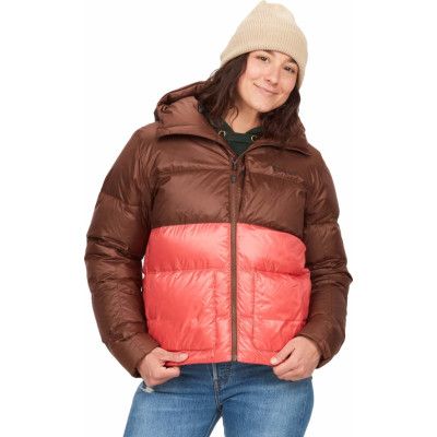 Marmot Women's Guides Down Hoody Pinecone/Grapefruit