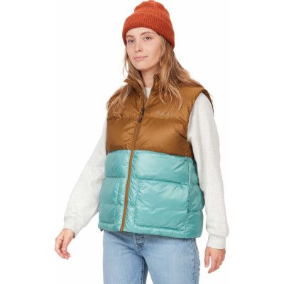 Marmot Women's Guides Down Vest Hazel/Blue Agave