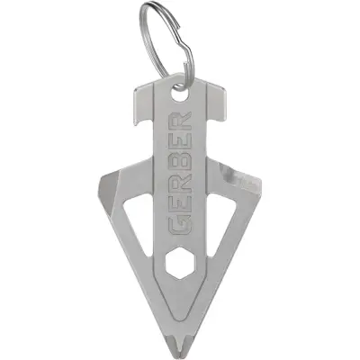 Gerber Broadhead Multiverktyg Med Nyckelring Silver