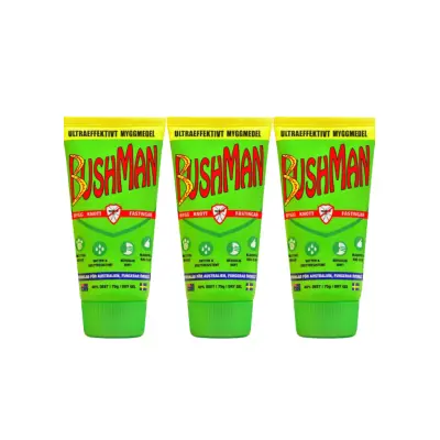 Bushman Drygel 75ml 3-pack