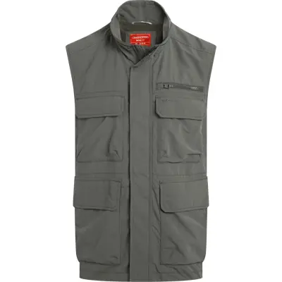 Craghoppers Men's NosiLife Adventure Gilet V Dark Sage