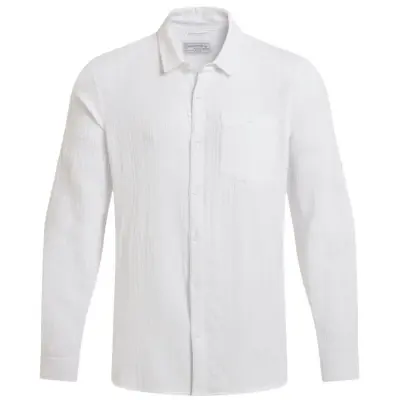 Craghoppers M's Moro Long Sleeved Shirt White
