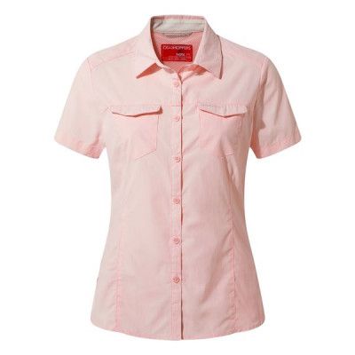 Craghoppers Nosilife Adv SS Shirt Women Seashellpink