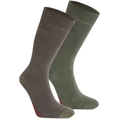 Craghoppers Nosilife Travel Twin Pack Socks daglig-