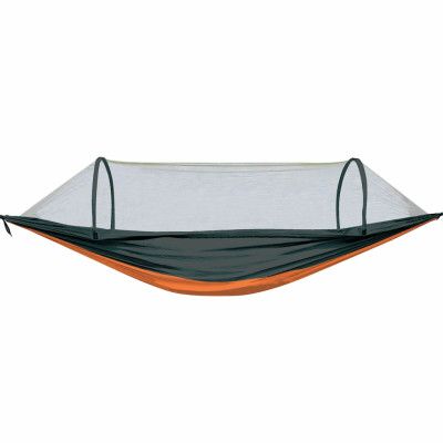 Fladen hängmatta med myggnät, orange