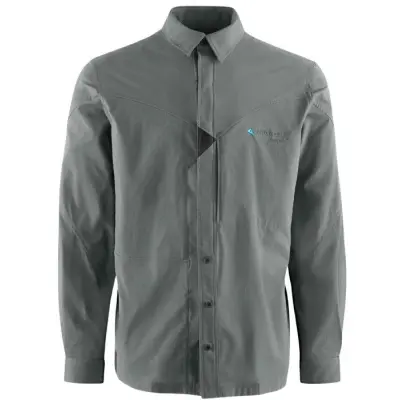 Klättermusen Garm LS Shirt M's Teal Grey