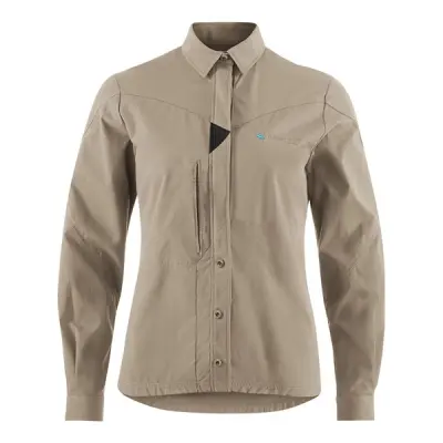 Klättermusen Garm LS Shirt W's Silver Green Silver Green S