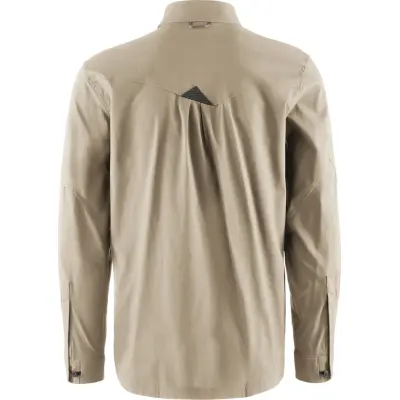 Klättermusen Men's Garm Long-Sleeve Shirt Silver Green