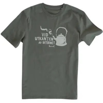 Lemmelkaffe T-Shirt Vid Utkanten Khaki Green