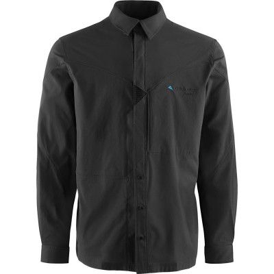 Klättermusen Men's Garm Long-Sleeve Shirt Raven