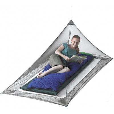Sea To Summit Nano Mosquito Net Single Grey