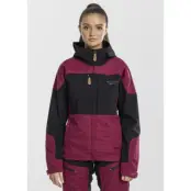 Nordkap Stretch Jacket W, Burgundy/Black, 40, Jackor