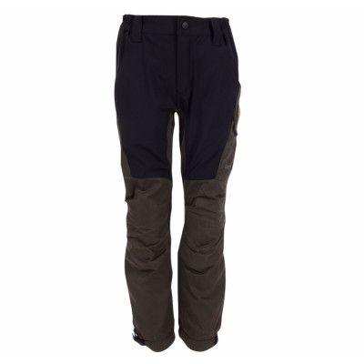 Nordkap Stretch Pants Jr, Olive/Black, 150,  Vandringsbyxor