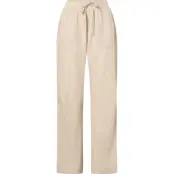 Pinewood Women's Värnamo InsectSafe Hemp Mix Trousers Linen Beige
