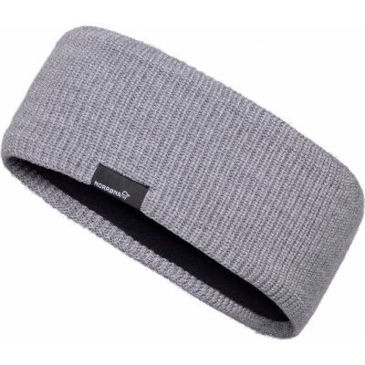Norrøna /29 Heavy Merinoull Headband Grey Melange