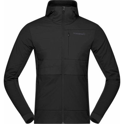 Norrøna Men's Falketind Alpha90 Insulated Zip Hood Caviar