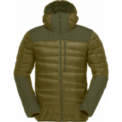 Norrøna Men's Falketind Down750 Hood Olive Drab/Olive Night
