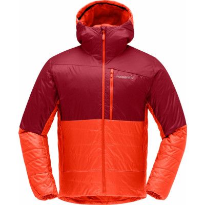 Norrøna Men's Falketind Thermo60 Hood Arednalin/Rhubarb