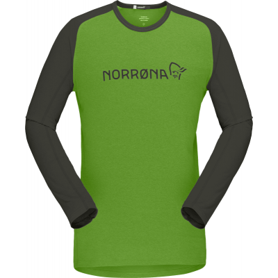 Norrøna Men's Fjørå Equaliser Lightweight Long Sleeve Norrona Green