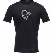 Norrøna Men's Fjørå Wool T-Shirt Caviar