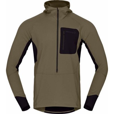 Norrøna Men's Senja Warm1 Hood Olive Night