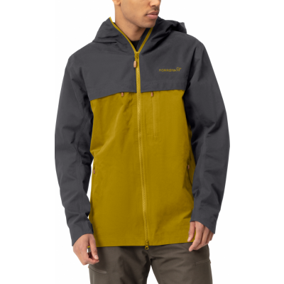 Norrøna Men's Svalbard Cotton Jacket Slate Grey/Golden Palm
