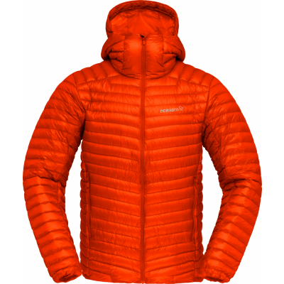 Norrøna Men's Trollveggen Superlight Down850 Hood Adrenalin