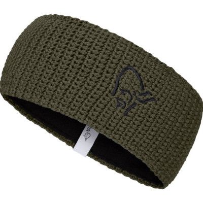 Norröna /29 Logo Headband Olive Night