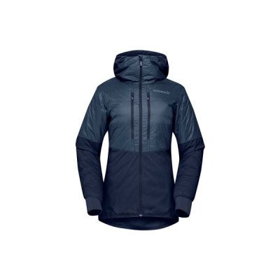 Norröna Lyngen Aero80 Insulated Zip Hood W's Indigo Night